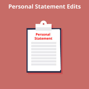 3 Personal Statement Edits - BS MD Admissions