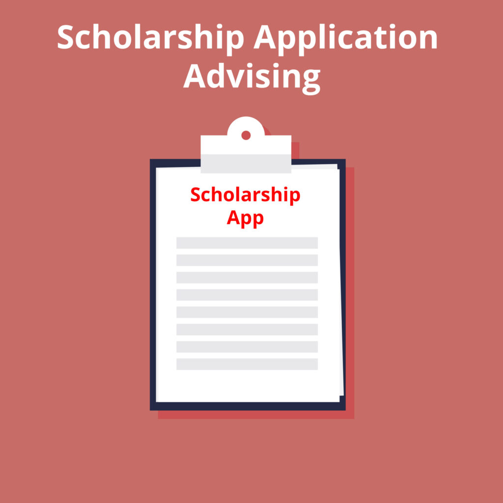 Scholarship Advising - Edits for 1 scholarship