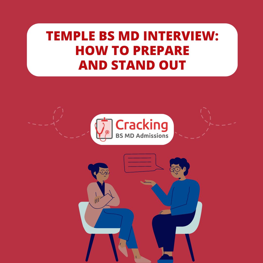 Temple BS MD Interview - How To Prepare and Stand Out